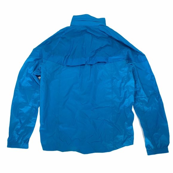 NWT AMERICAN EAGLE Men's Windbreaker Jacket SMALL Blue - Picture 2 of 5